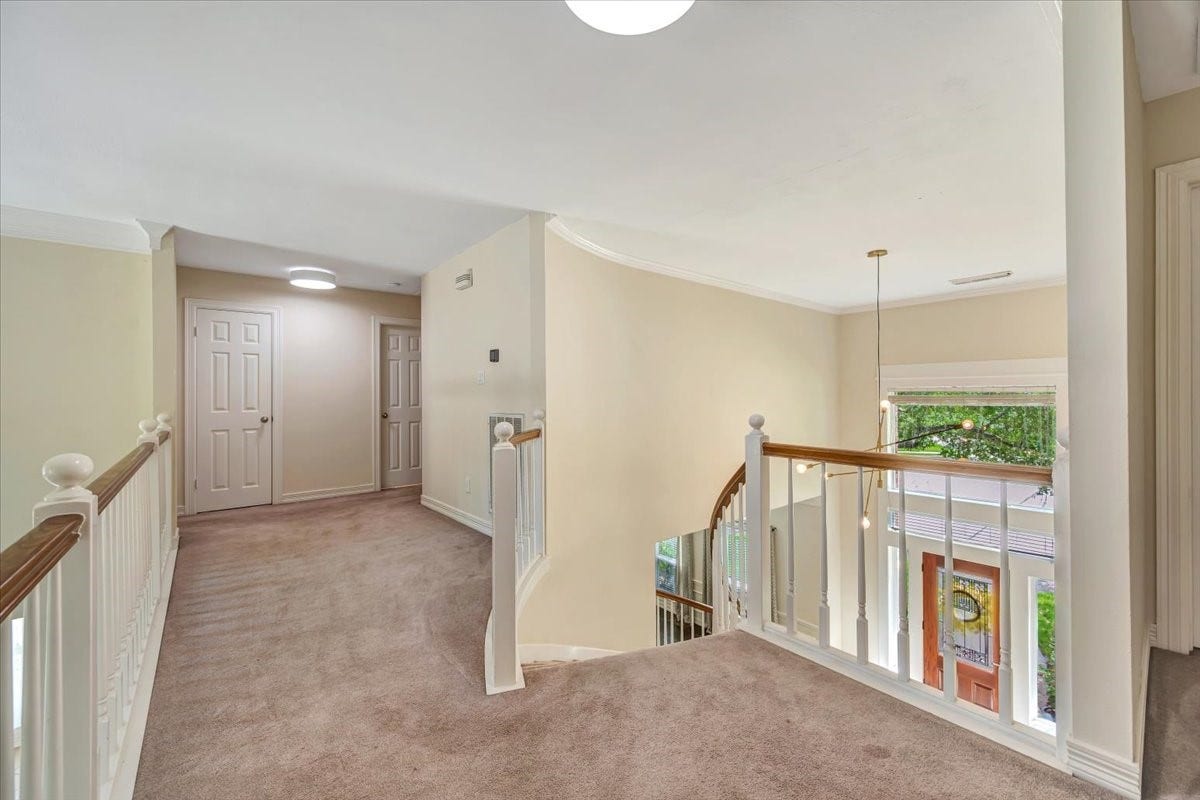 Upstairs landing
