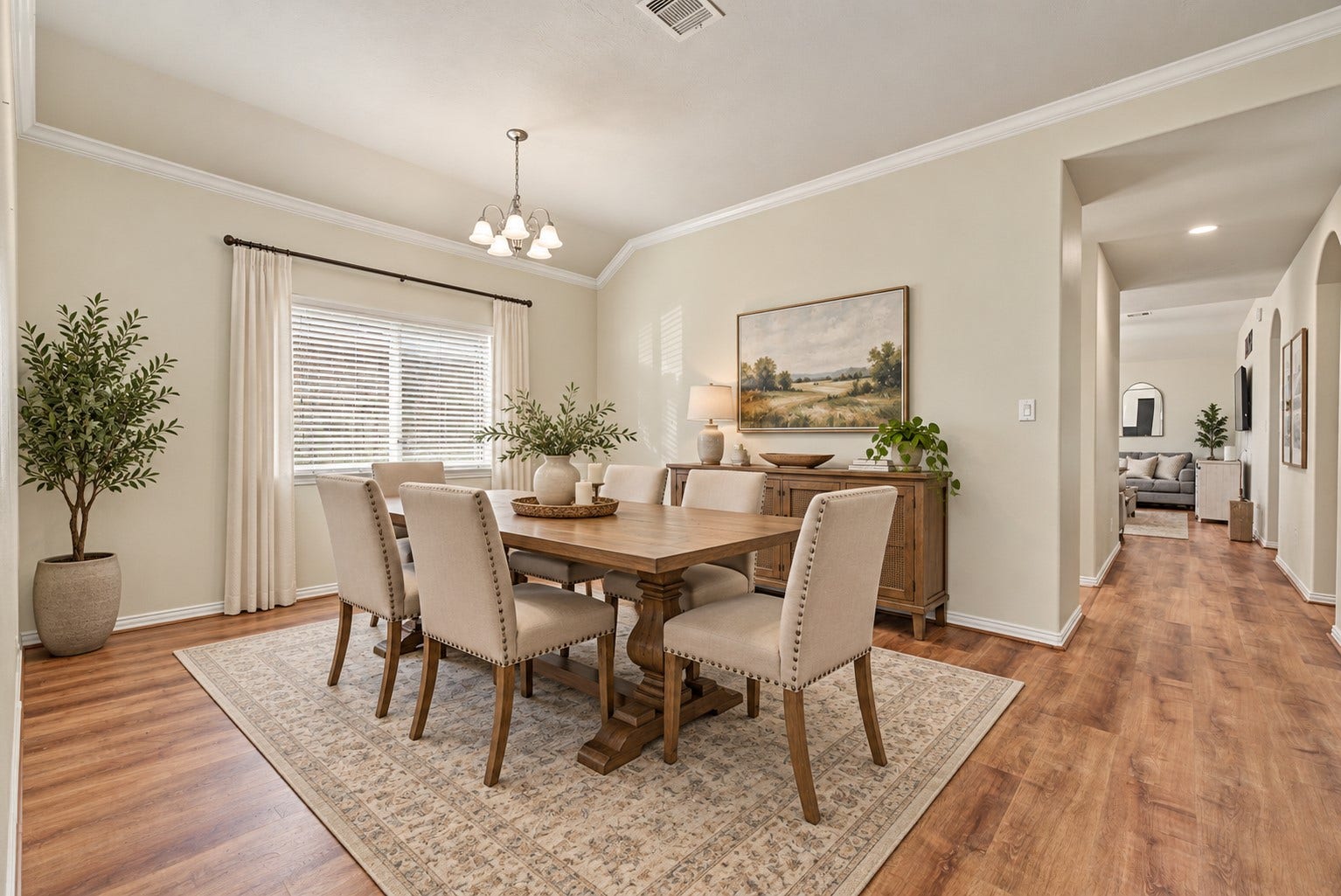 2209 Maple Point Drive N, Conroe, TX 77301 **Virtually staged formal dining room