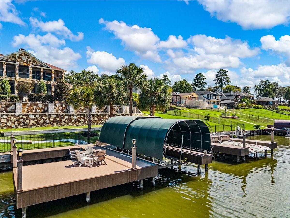 11860 Grand Harbor Boulevard, Montgomery, TX 77356 Stunning waterfront space to add to your entertaining options!