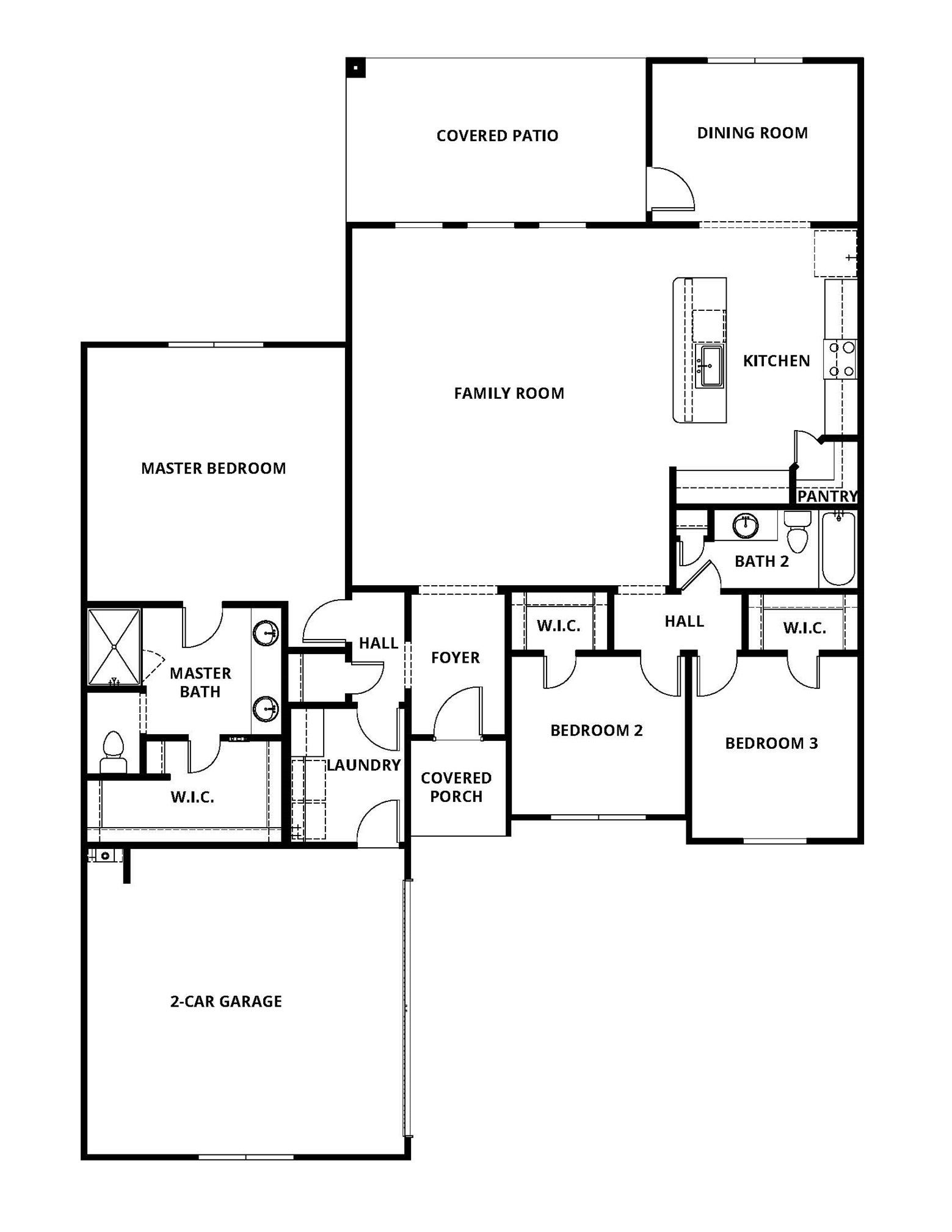 14001 Starboard Reach Drive, Texas City, TX 77510 The Ironwood Plan