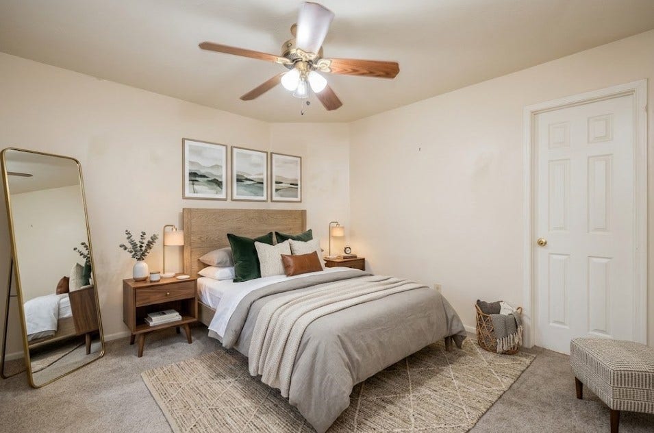 Bedroom 4 virtual staging