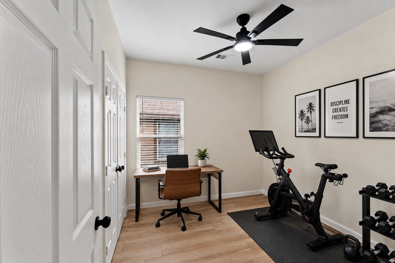 5323 Groveton Street, #A, Houston, TX 77033 virtually staged