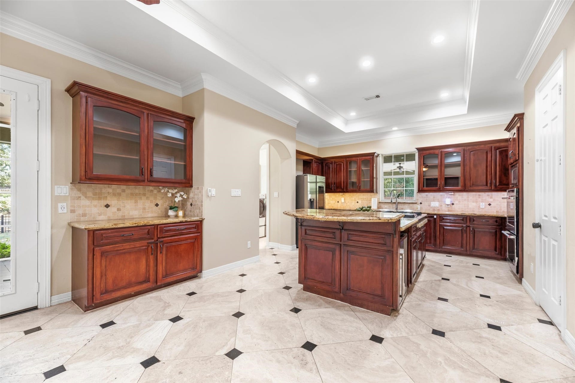 Large open kitchen perfect for entertaining.