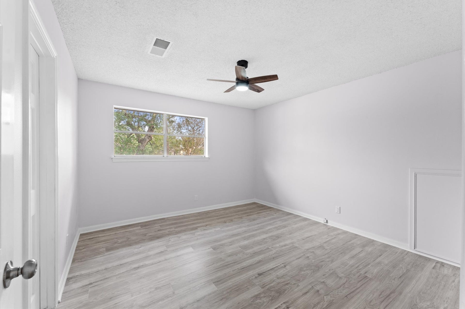 Bedroom 4 has a nice view of the tree tops.