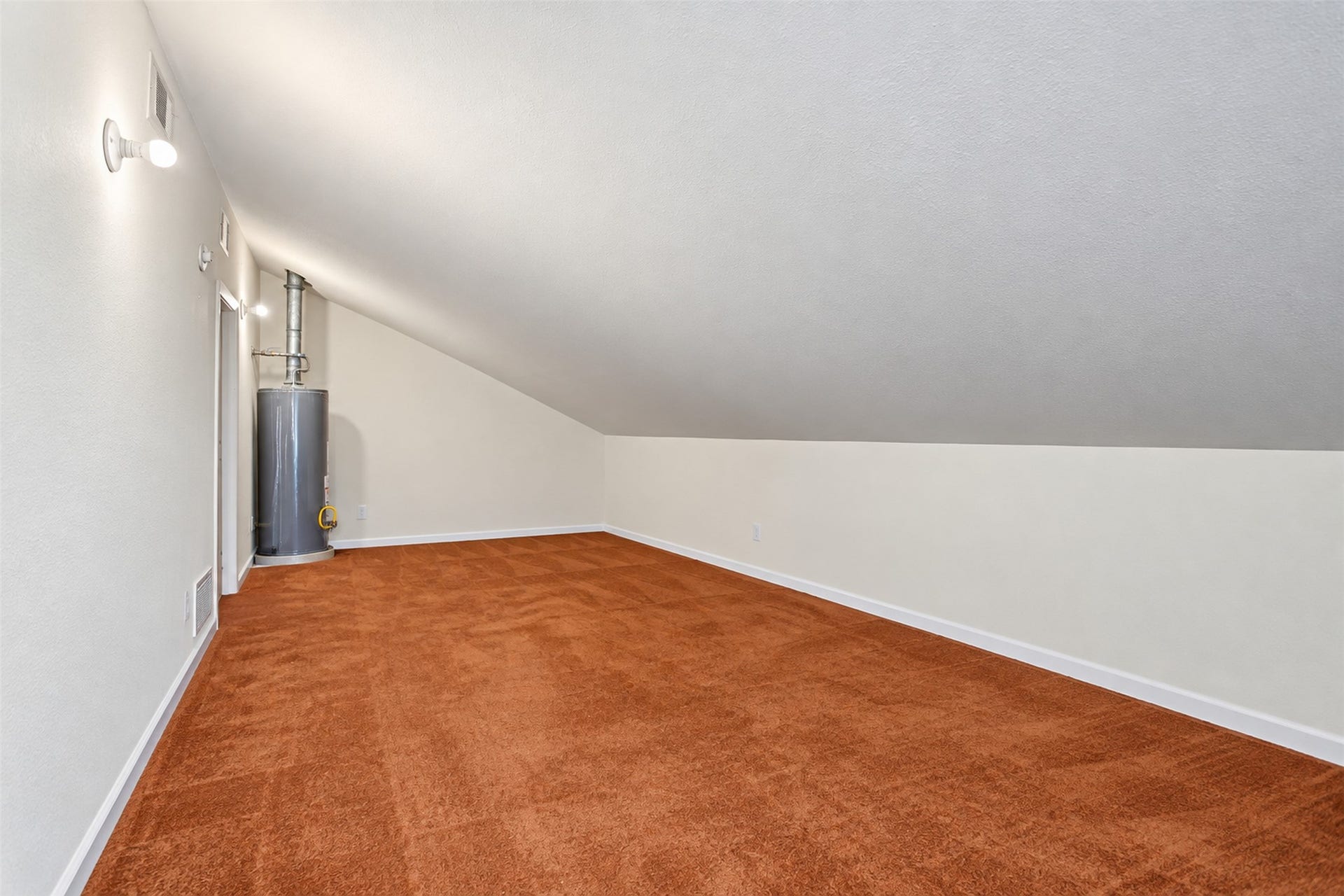Extra room which has been used for storage and a play room.