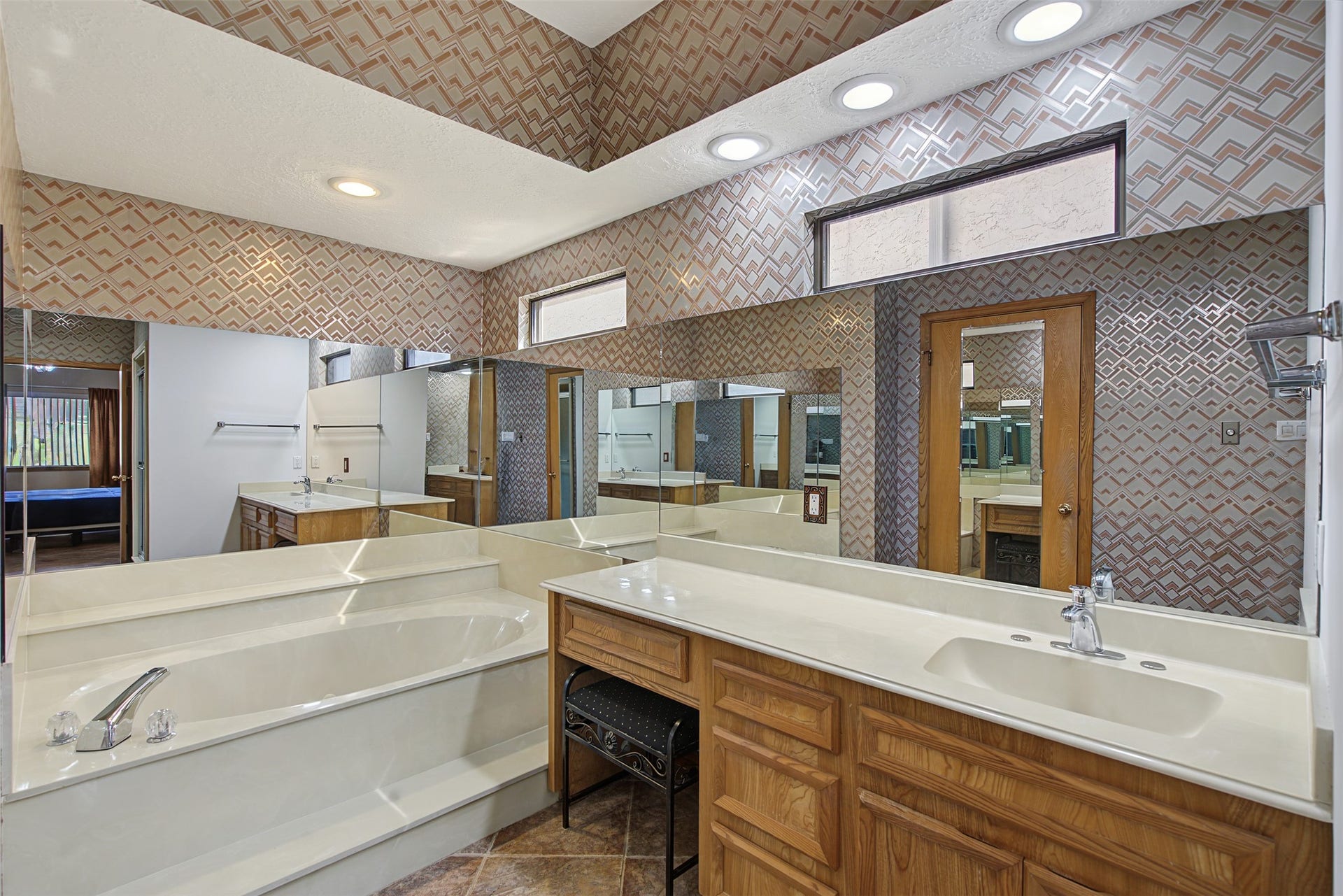 Second sink area.