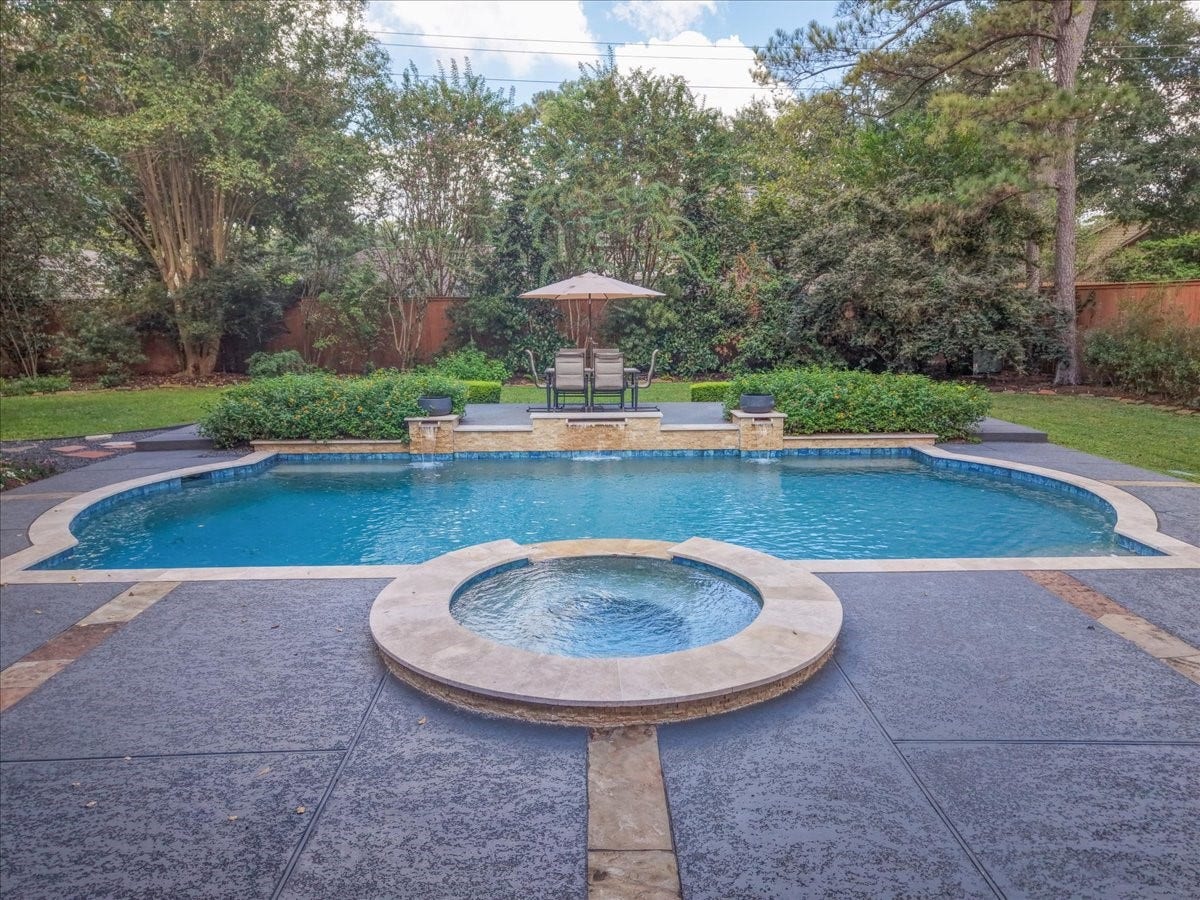 14026 Champions Hamlet Court, Houston, TX 77069 Weekends were made for this. Host a pool party, spend a lazy Sunday in the water, or toast the evening from the spa. This backyard is ready to make the memories your family will talk about for years.