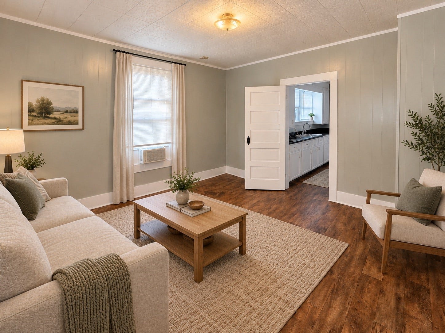 Living Room: Virtually Staged