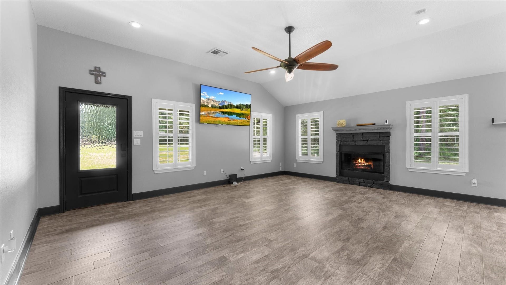 23963 Majestic Forest, New Caney, TX 77357 living room from kitchen