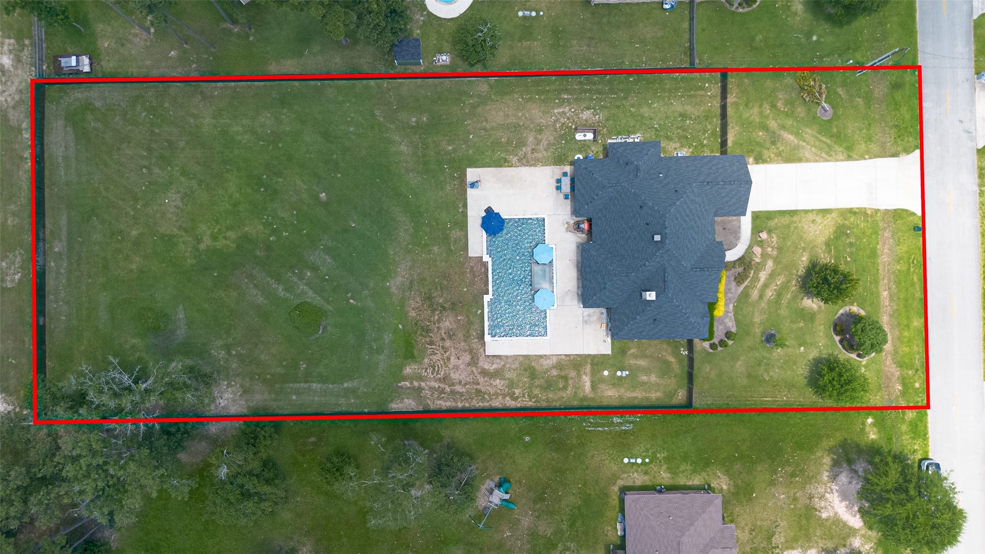 Lot size 1.01 Acre