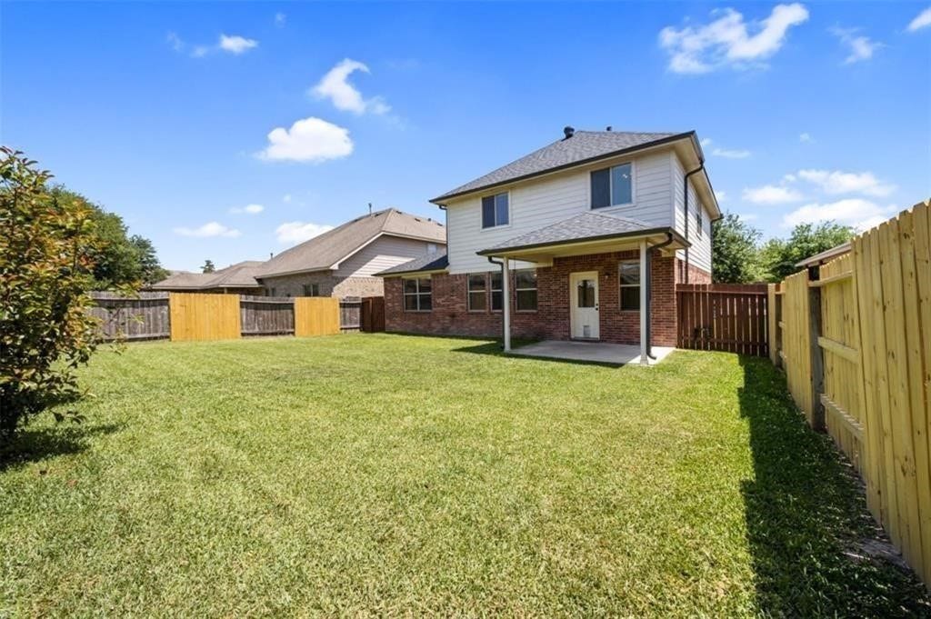 22438 Toronado Ridge Lane, Porter, TX 77365 backyard fully fenced