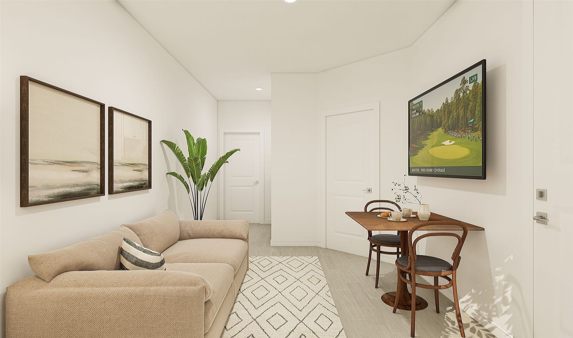 424 East Rose Marie Lane, Montgomery, TX 77356 ESP Living Room (*Artist rendering used for illustration purposes only.)