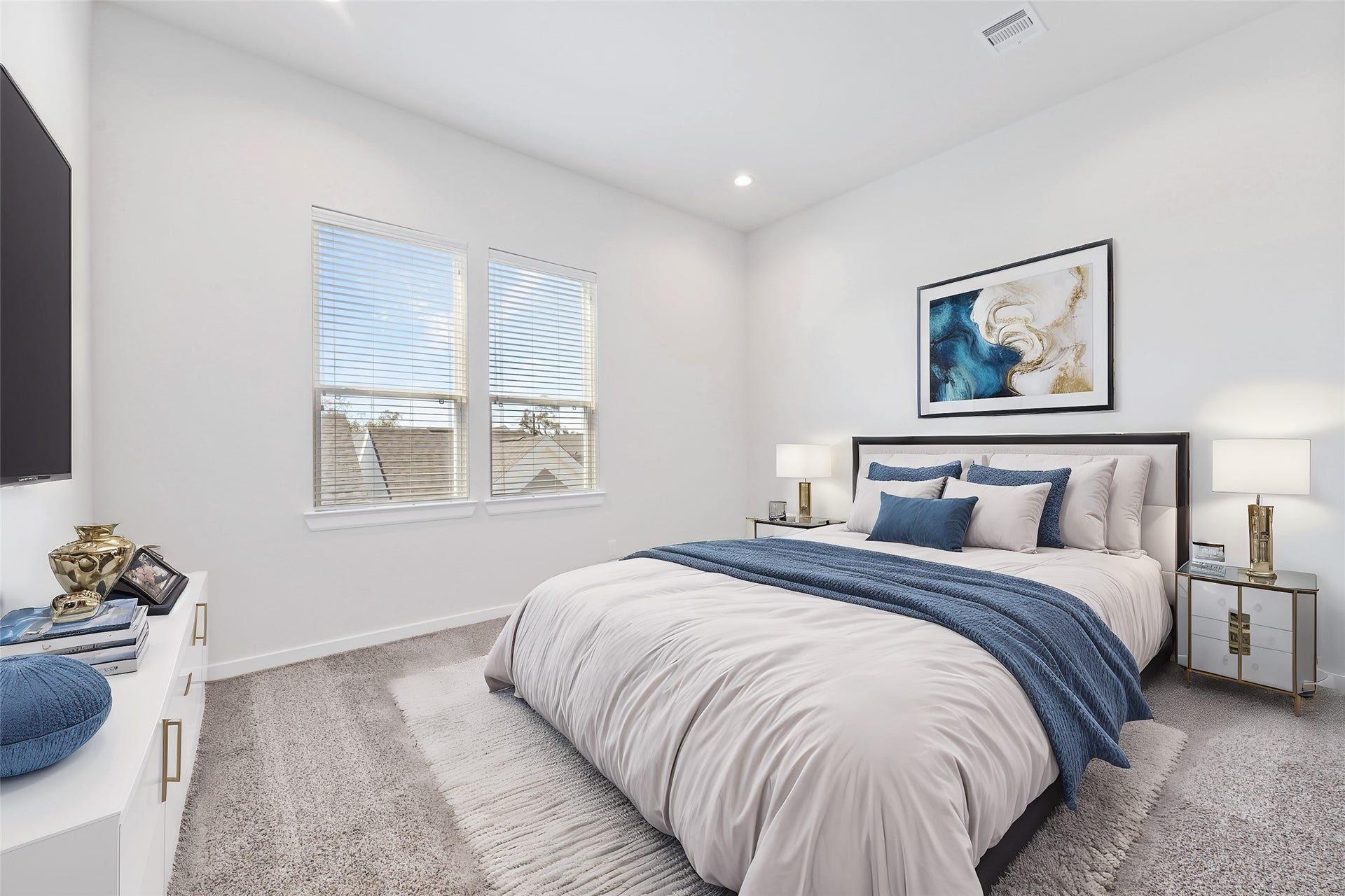 1013 Erin Street, #S, Houston, TX 77009 3rd Floor Primary Bedroom