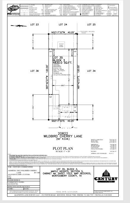 20822 Wildbird Cherry Lane, Porter, TX 77365 20822 Wildbird Cherry Lane, Porter, TX 77365