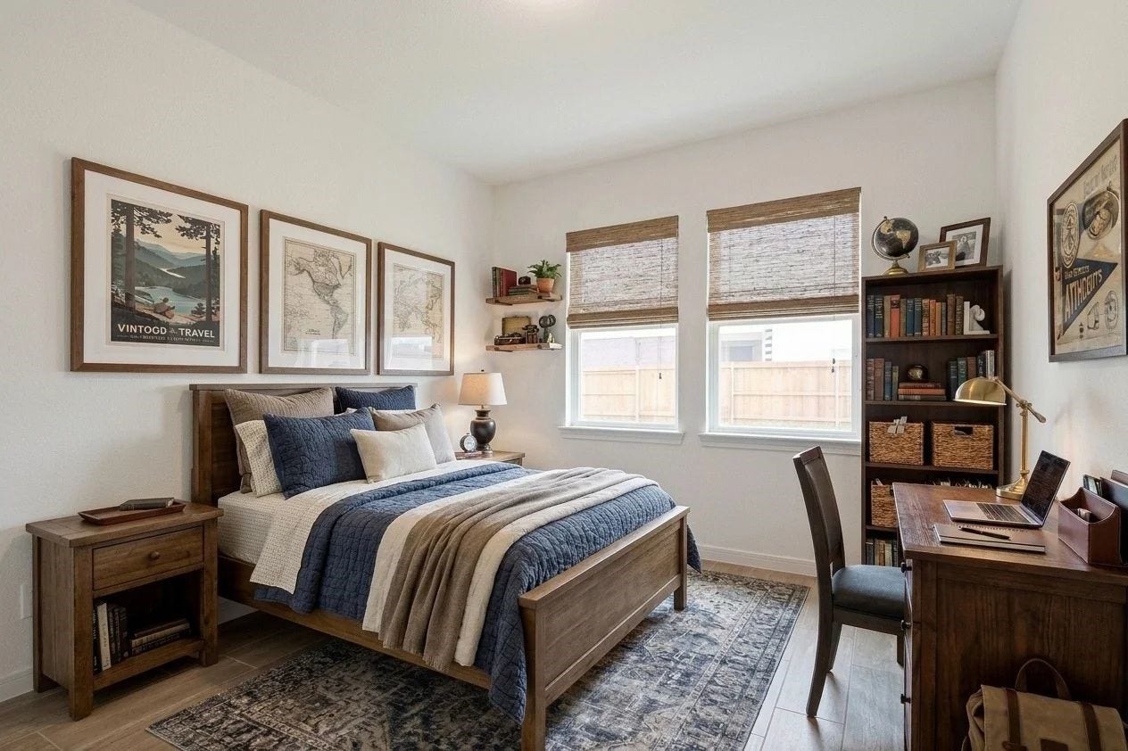 11822 Old Fashion Circle, Mont Belvieu, TX 77535 Bedroom 2 Digitally Staged