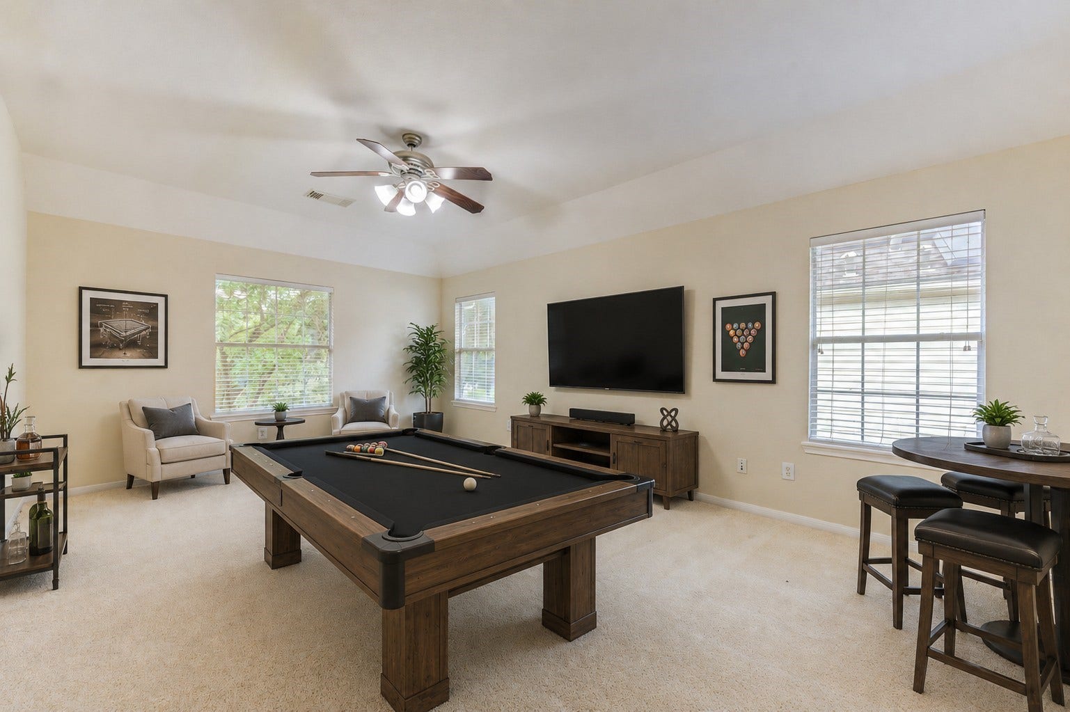7811 Ravens Point Drive, Richmond, TX 77406 Virtually staged another view of game room