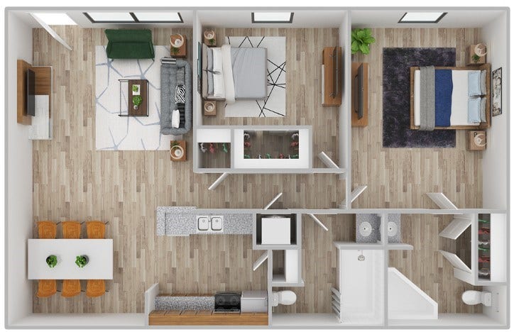 1901 Lakeside Drive, #804, Seabrook, TX 77586 $399.00 move in Special for 1x1 & $599.00 Move in Special for 2x1 & 2x2 for Qualified Applicants Only.