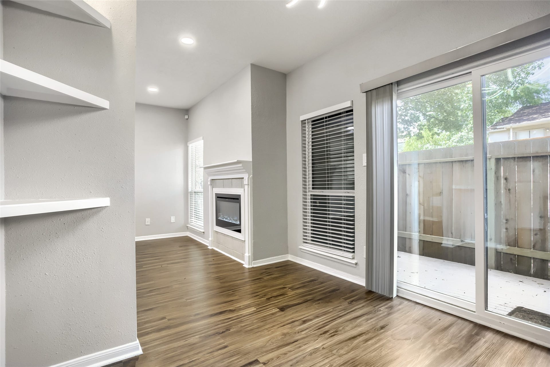 1818 Augusta Drive, #13, Houston, TX 77057 Family Covered Patio with Corner Tool Shed/Storage