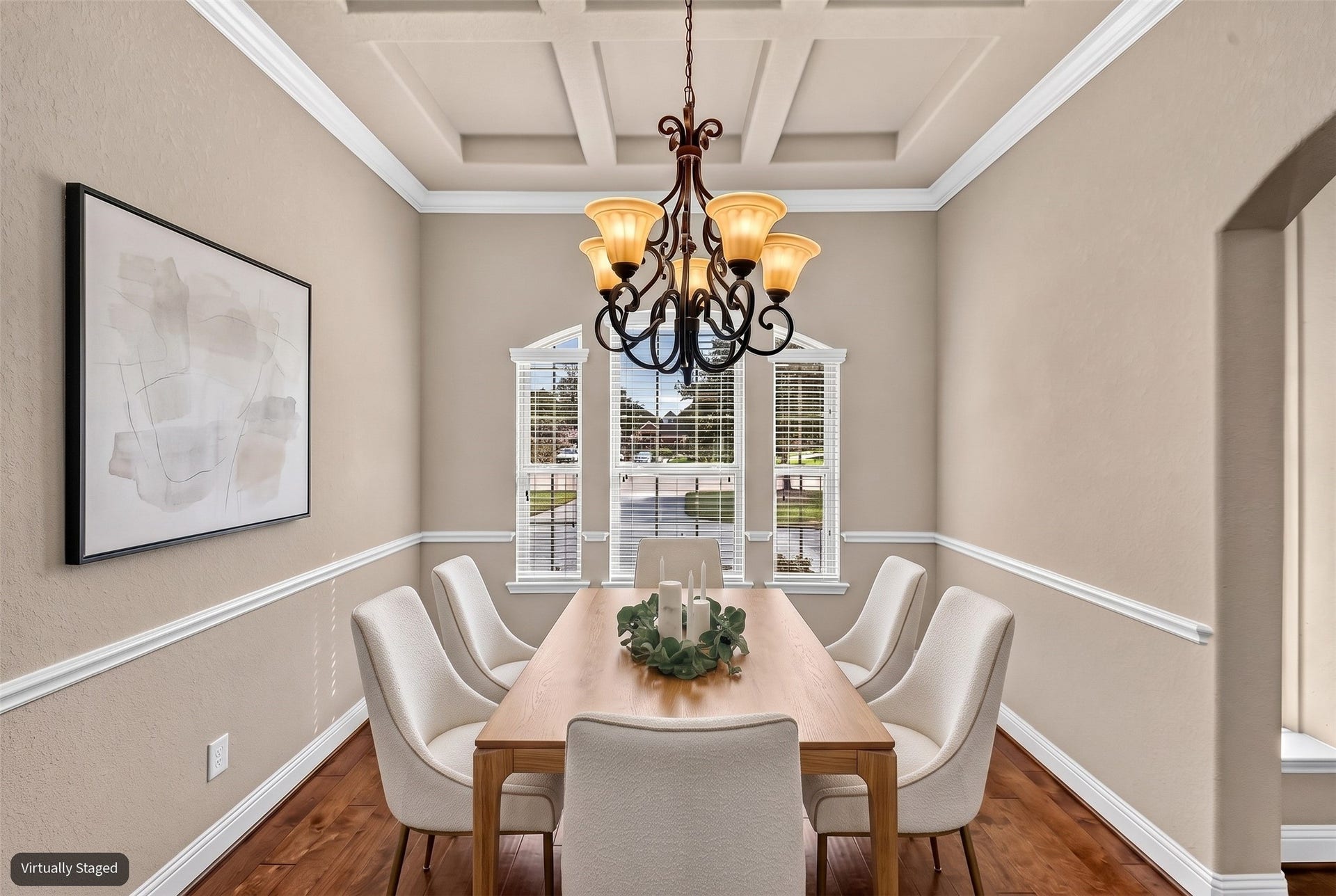 12218 Rampy Green Drive, Tomball, TX 77377 Virtually Staged Dining Room