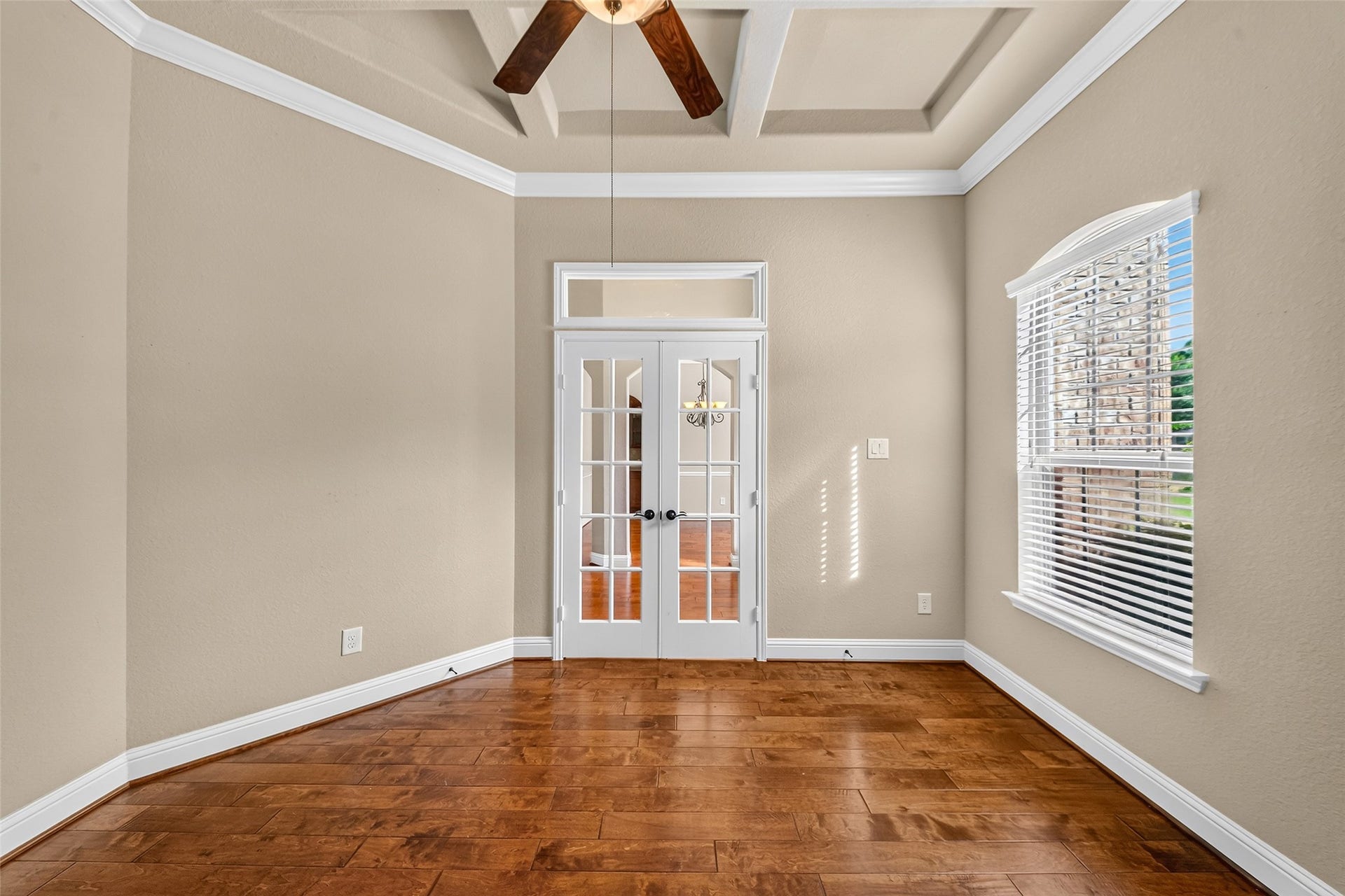 12218 Rampy Green Drive, Tomball, TX 77377 An alternative perspective of the study featuring privacy doors.