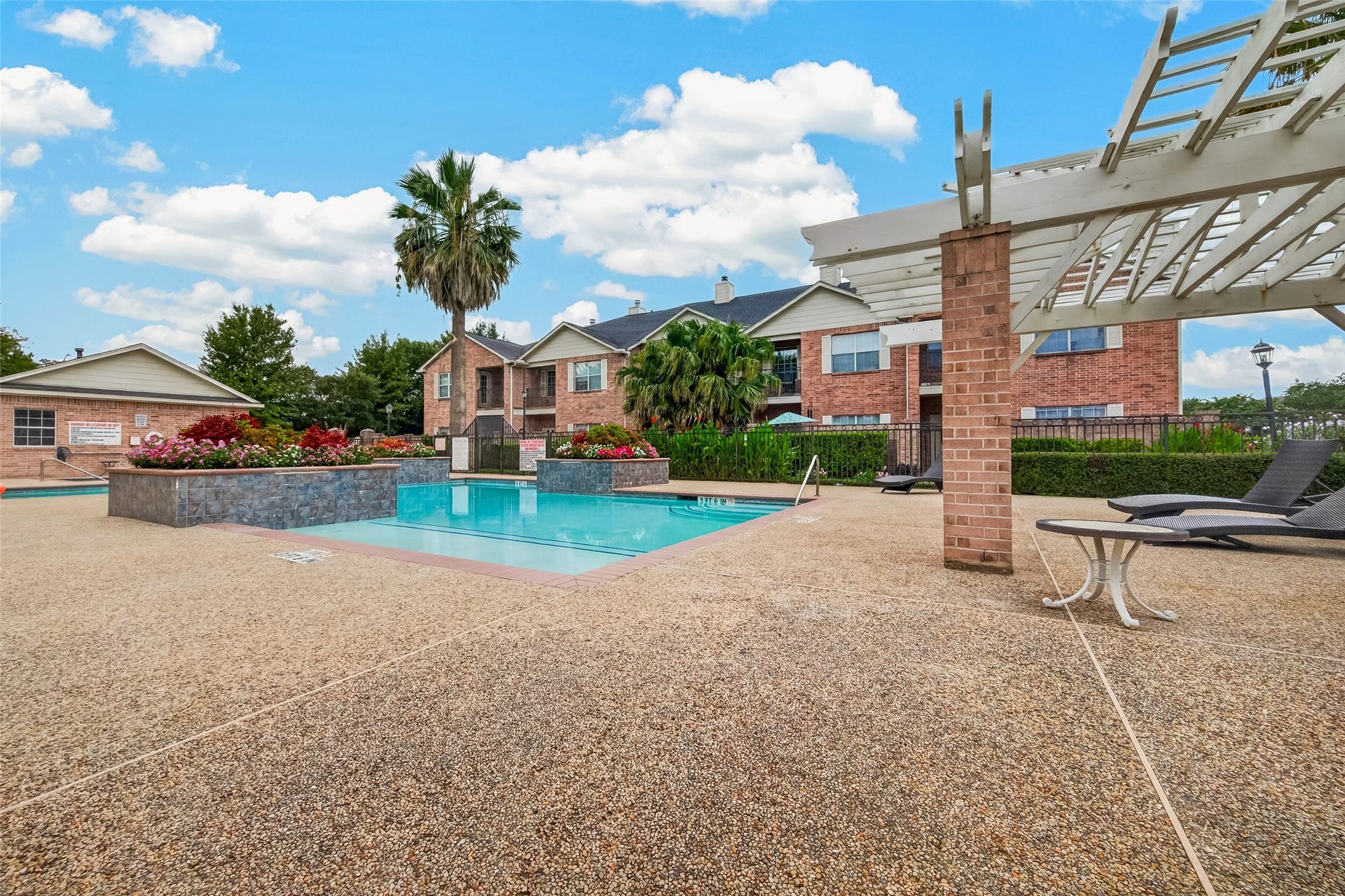 2865 Westhollow Drive, #43, Houston, TX 77082 Resort-style living at your fingertips! Dive into summer relaxation at the sparkling community pool.