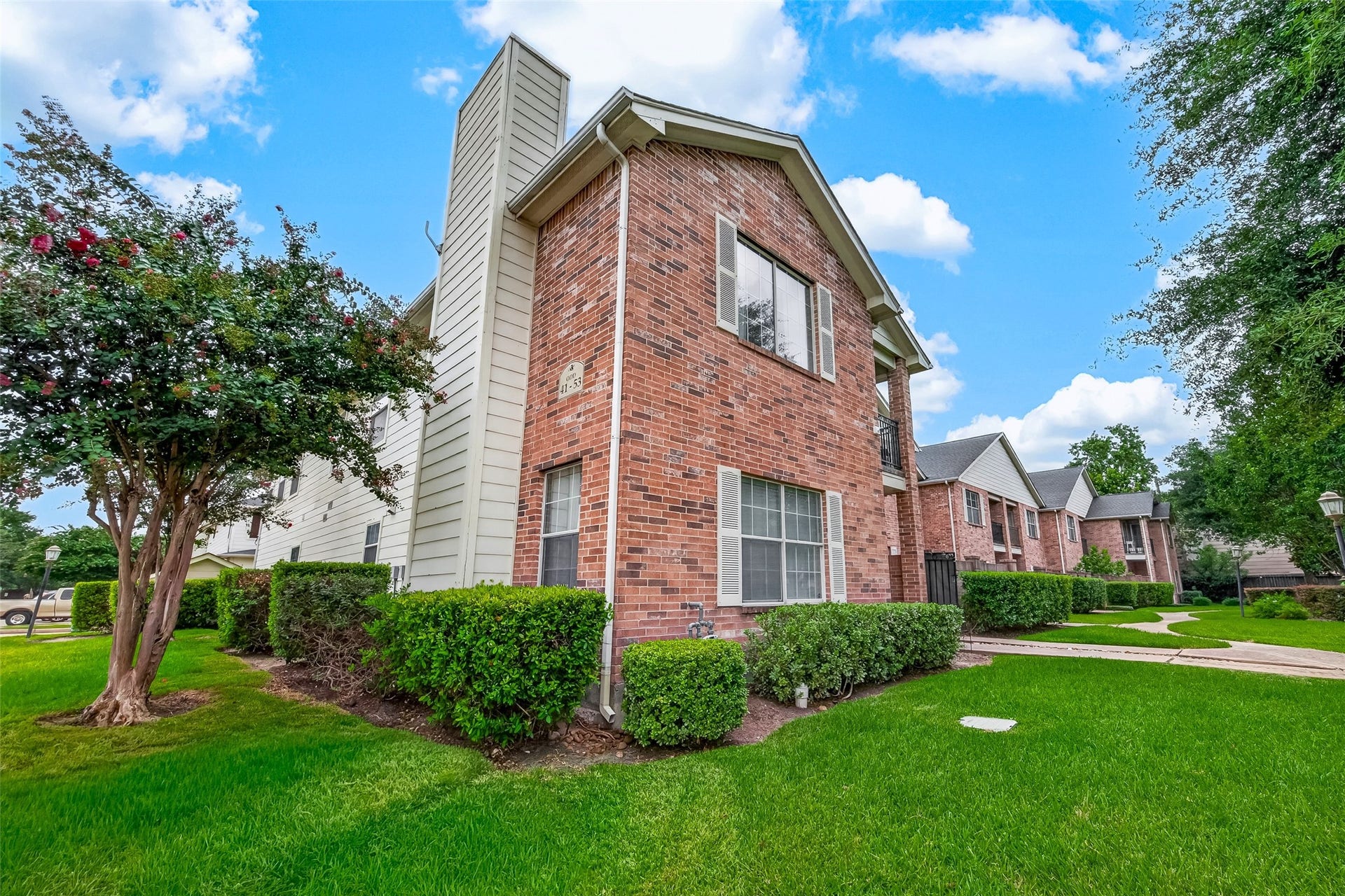 2865 Westhollow Drive, #43, Houston, TX 77082 Peaceful surroundings and beautifully maintained grounds wrap around this stunning residence.