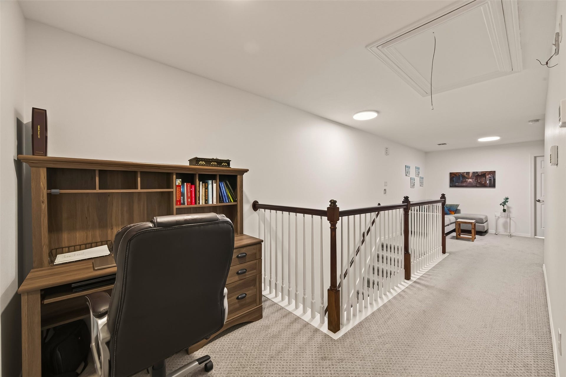 2865 Westhollow Drive, #43, Houston, TX 77082 Flexible upstairs loft space, the ultimate setup for a quiet, productive work-from-home corner.