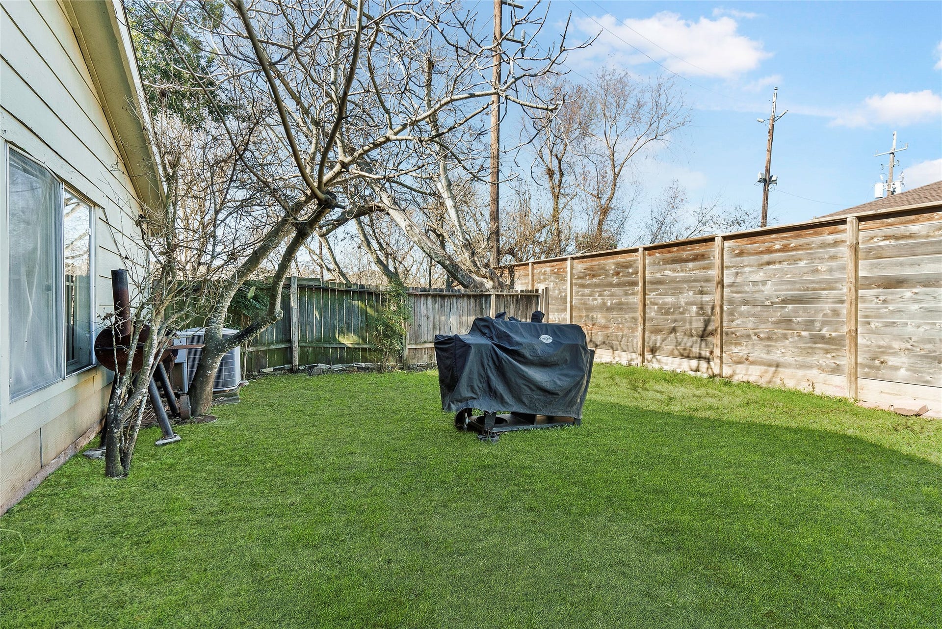 There is plenty of green space for loved ones or furry friends to enjoy the great outdoors!