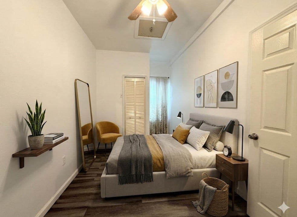 Unit 1/2 bedroom