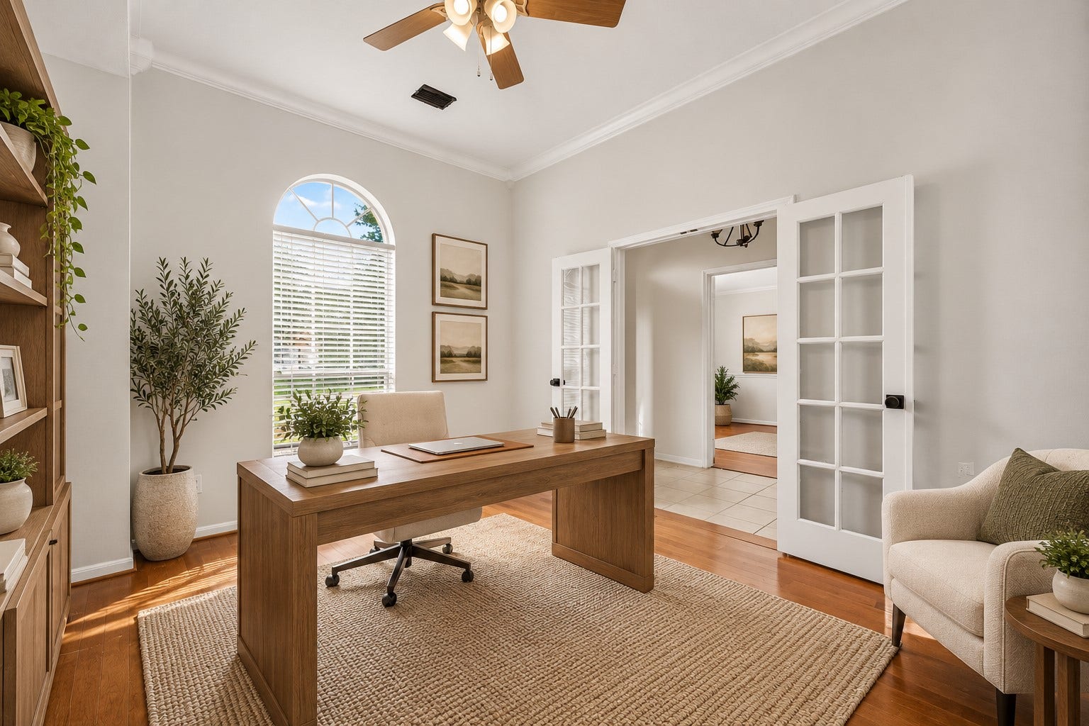 12214 Aspen Lane, Stafford, TX 77477 Virtually staged office