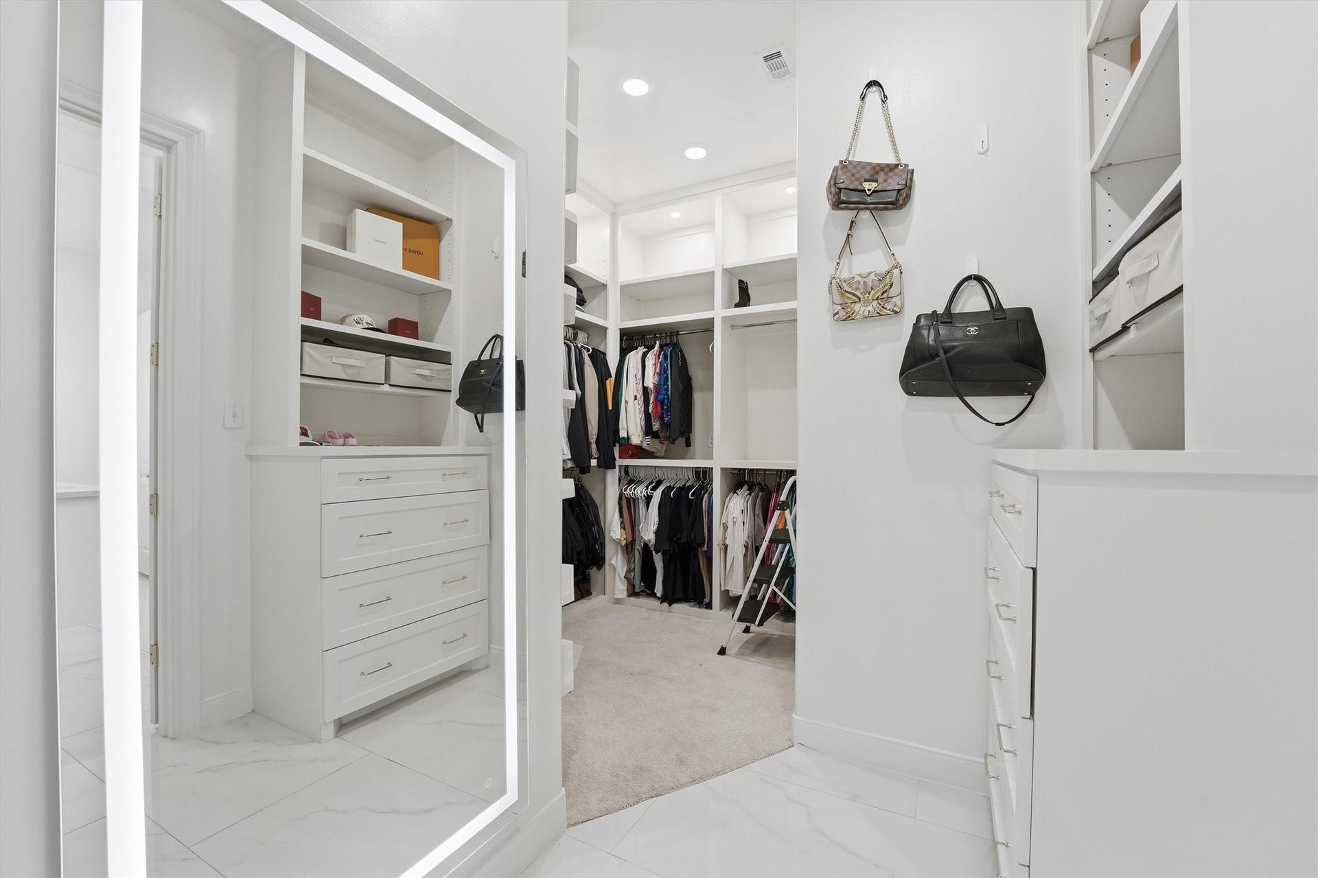 23210 Willowcreek Stables Road, Spring, TX 77389 HUGE Primary closet = dressing room.