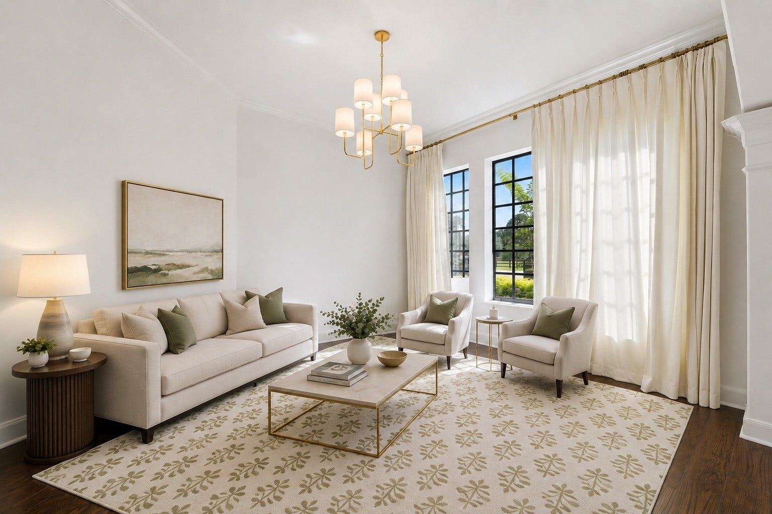 23210 Willowcreek Stables Road, Spring, TX 77389 The open & airy Formal Living area *Virtually Staged
