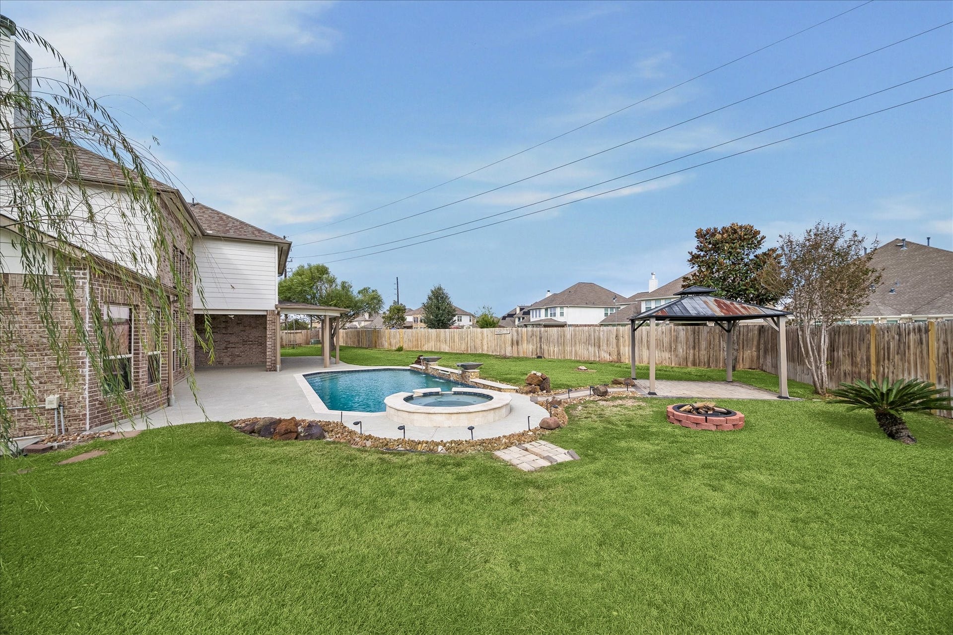 1207 Speedwell Court, Katy, TX 77494 Back Yard