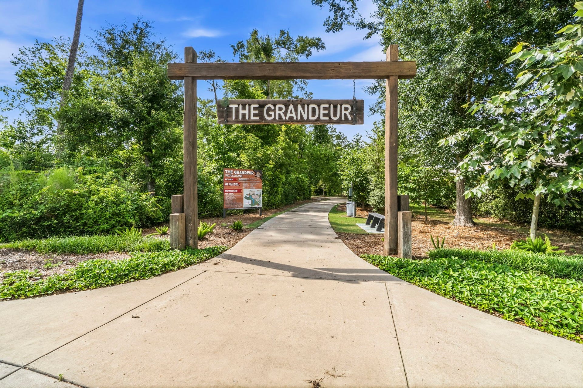 1147 Beals Creek Street, Conroe, TX 77304 Explore more than 10 miles of scenic wooded trails that wind through preserved forests, tranquil lakes, and beautiful natural landscapes, making it easy to enjoy the outdoors every day.