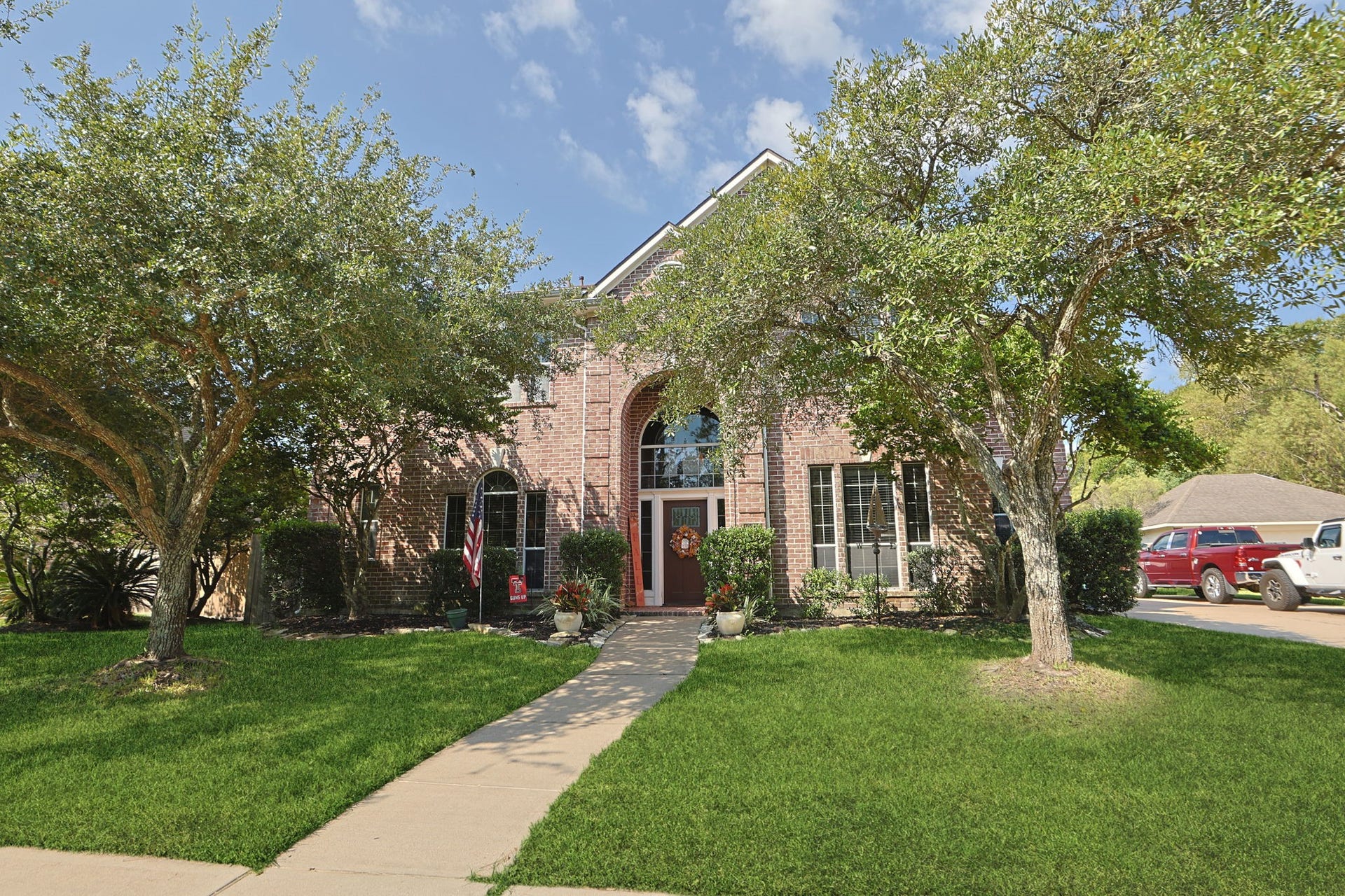 16319 Rolling View Trail, Cypress, TX 77433 Street level view of this wonderful home.