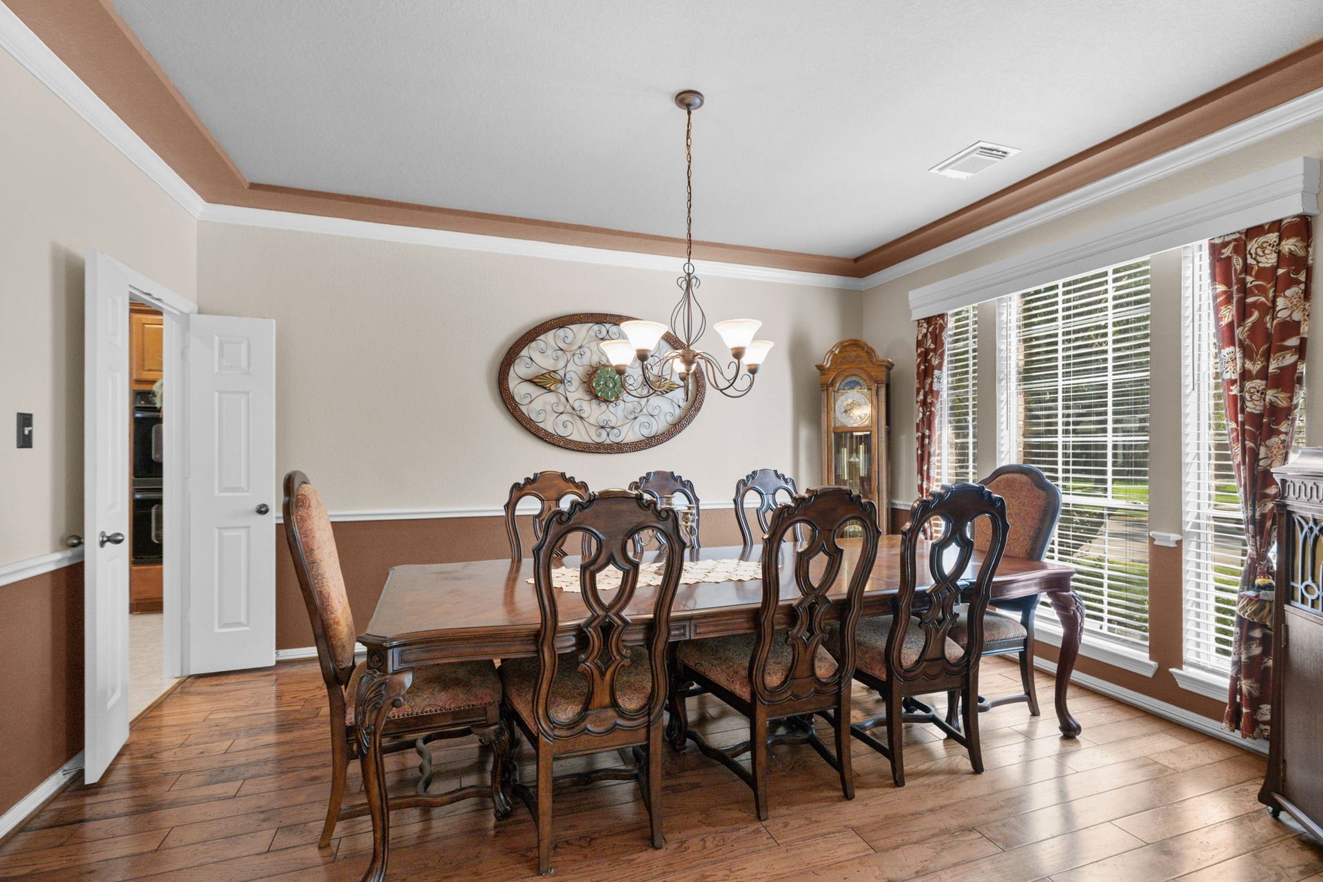 16319 Rolling View Trail, Cypress, TX 77433 The formal dining room, a great spot for holiday and friends gathering.