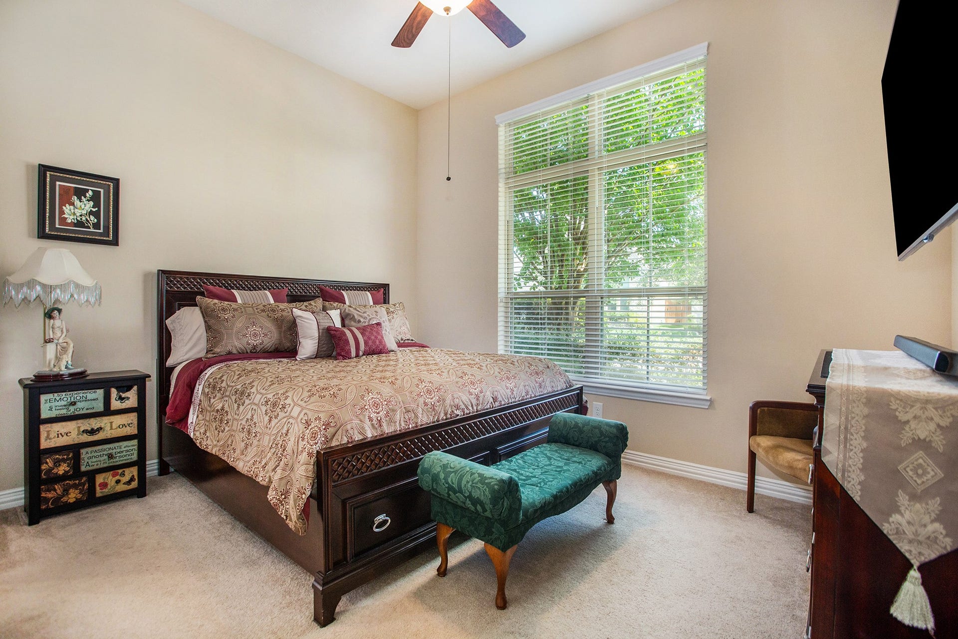 17931 Pecan Bayou Lane, Cypress, TX 77433 Secondary bedroom with a private bathroom.