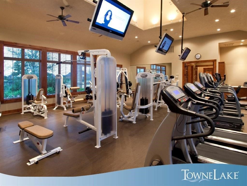 17931 Pecan Bayou Lane, Cypress, TX 77433 Well-equipped fitness center.