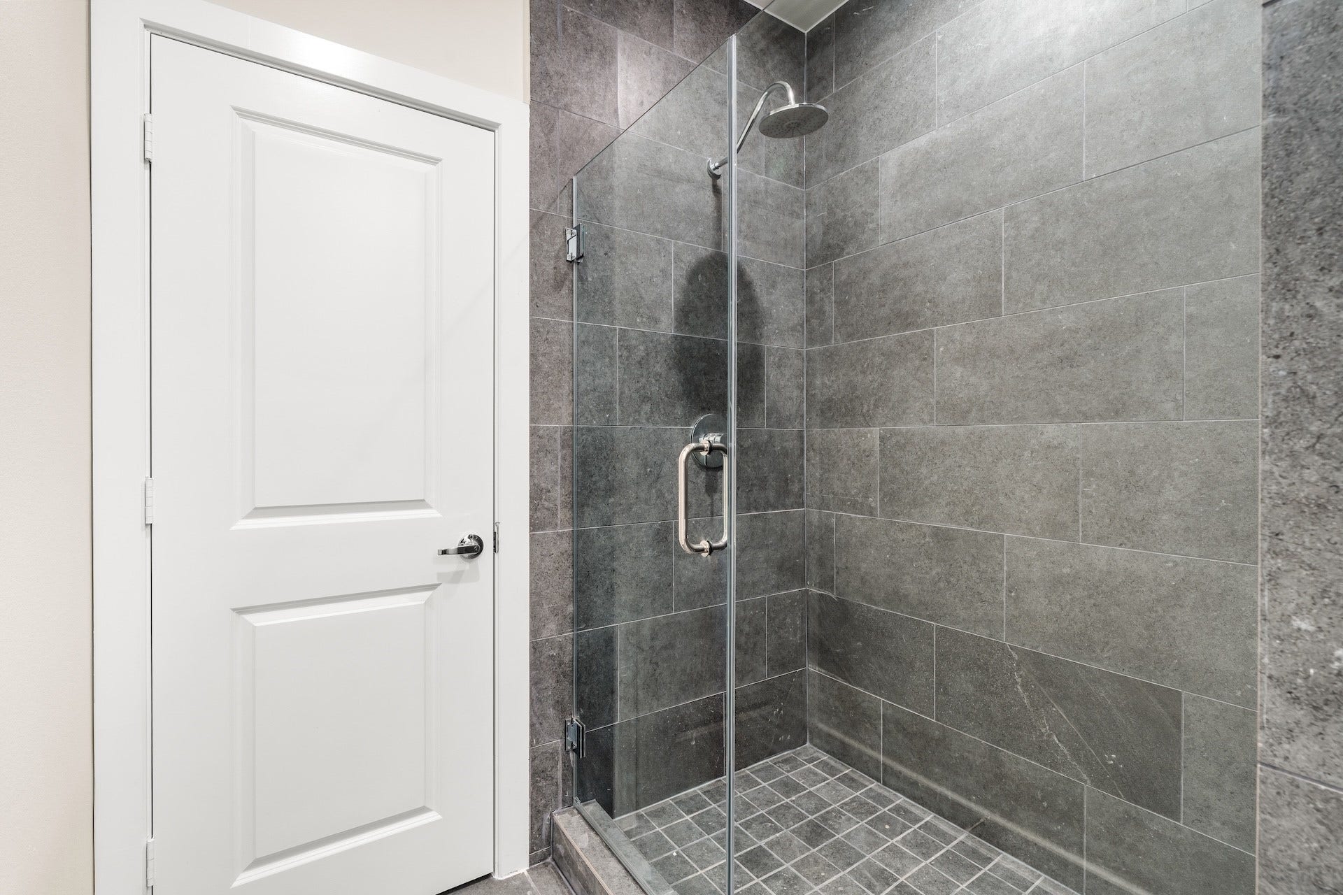 6551-6553 Rena Street, Houston, TX 77092 Primary Bathroom Previous work by the builder in the community, not representation of exact unit listed.