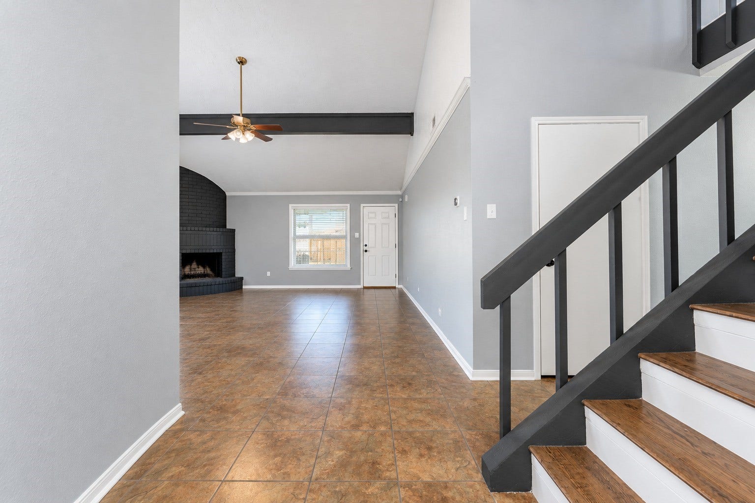 Contemporary stairway