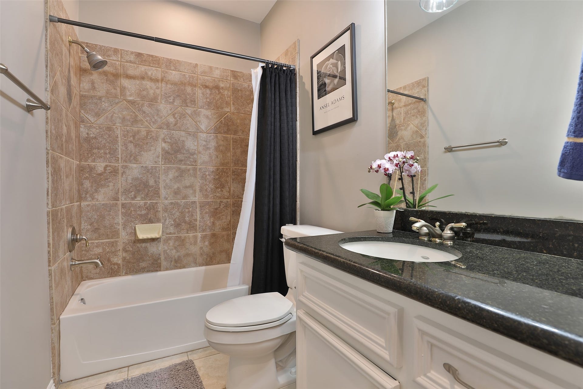 Hallway/guest bathroom upstairs.