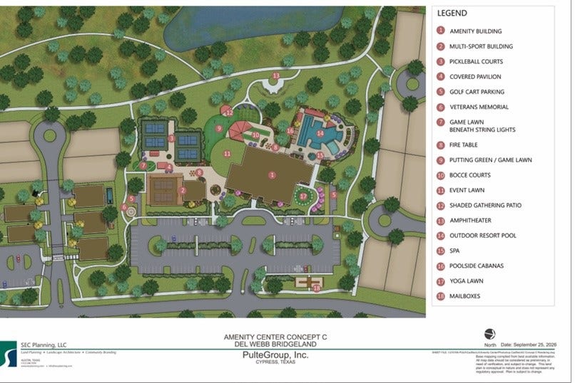 Amenity rendering