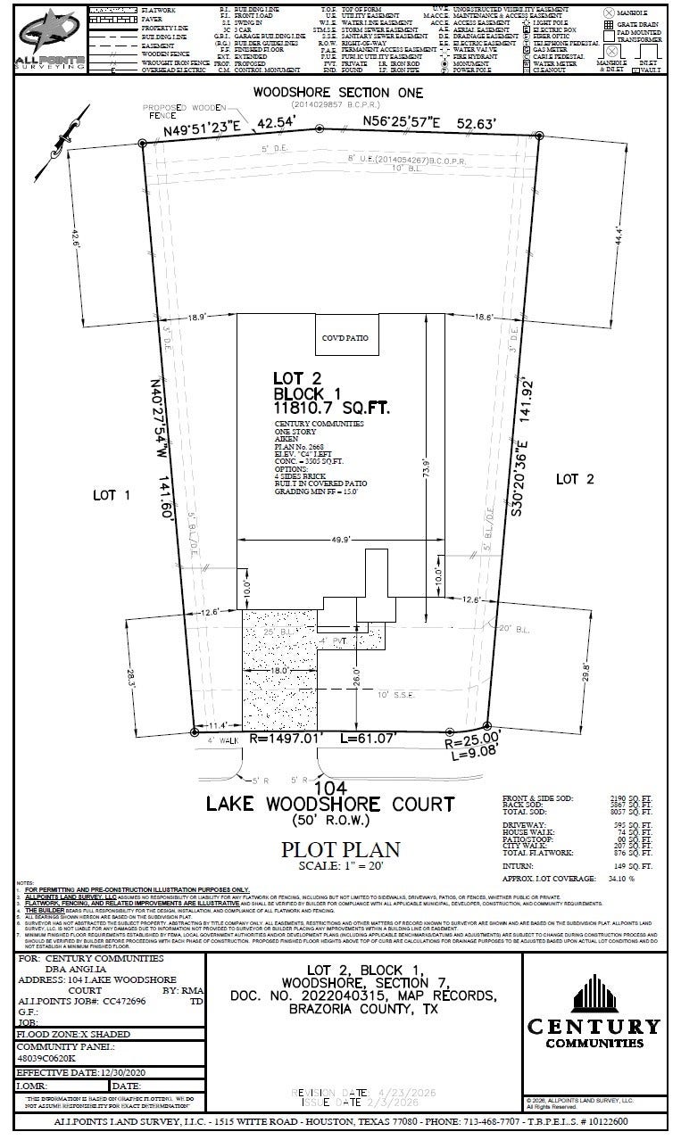 105 Lake Woodshore Court, Clute, TX 77531 105 Lake Woodshore Court, Clute, TX 77531