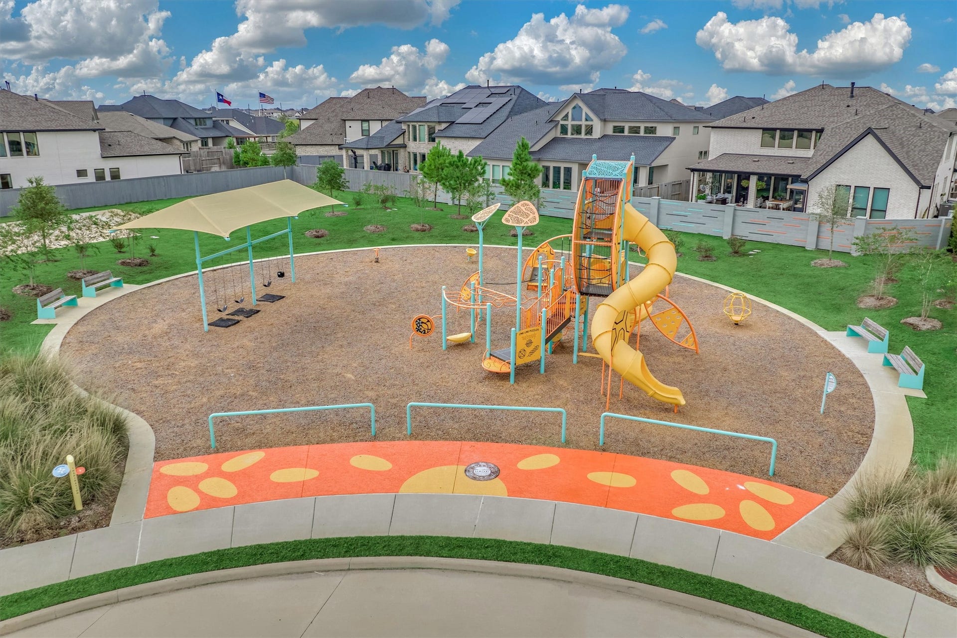 Let the fun begin at Jubilees community playground! A welcoming space where little ones can explore, play, and make new friends while enjoying the outdoors.