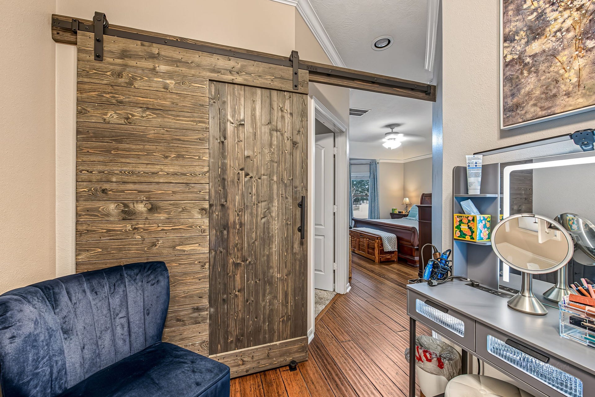 21223 Dover Park Lane, Katy, TX 77450 Private flex-room just off the primary bedroom which can be used for second study, workout or nursery room.