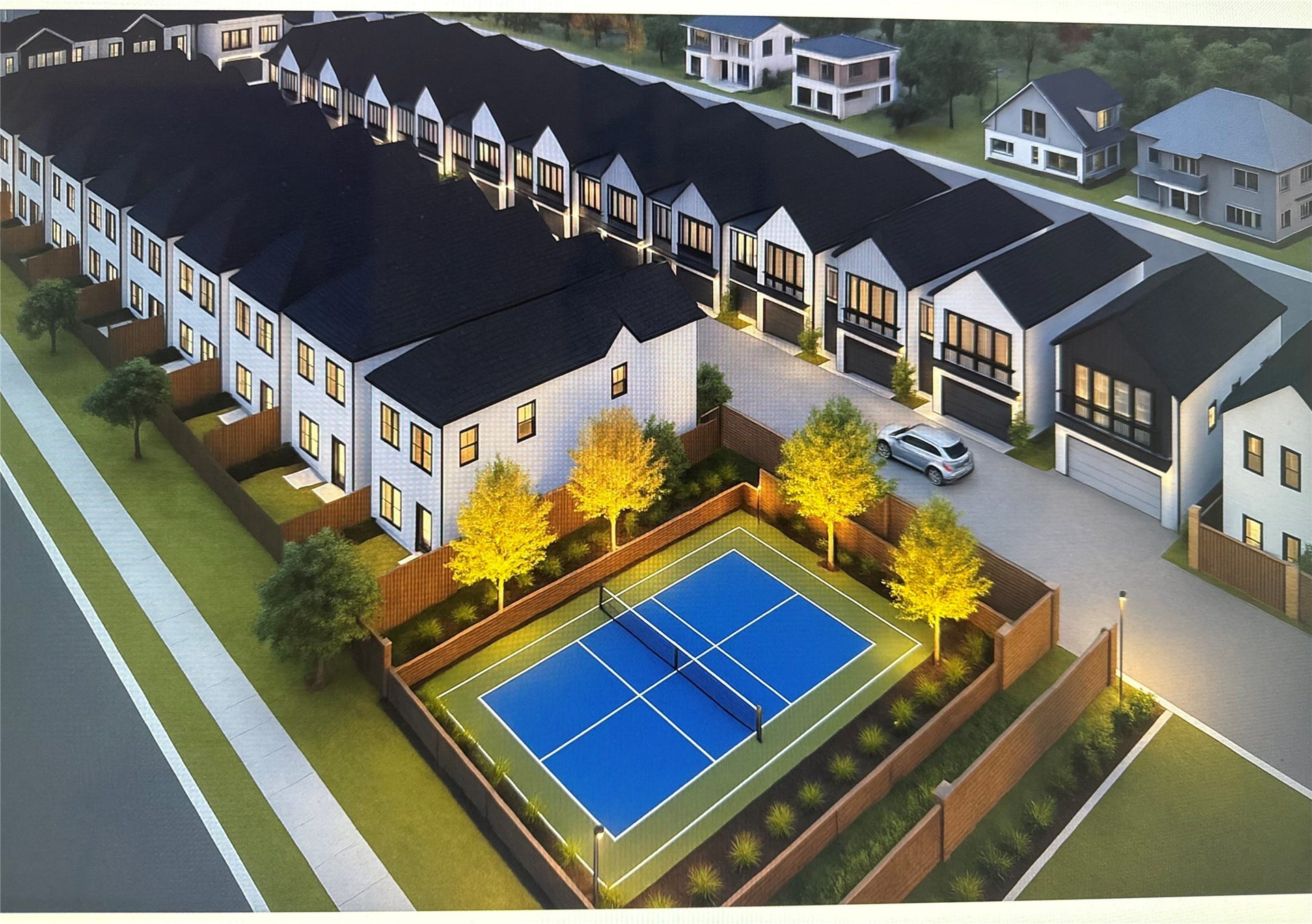 1009 Tuskegee Heights Lane, Houston, TX 77091 Highland Heights Green is a gated community featuring 32 beautifully crafted homes, designed for comfort, connection, and peace of mind. The neighborhood offers residents an active lifestyle with a dedicated pickleball courta vibrant hub where neighbors gather, play, and enjoy friendly competition.