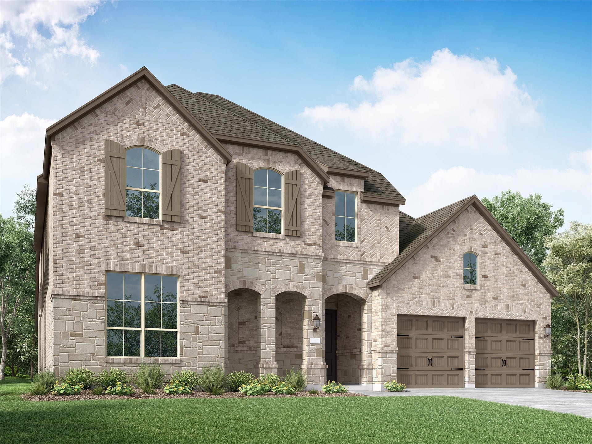 8127 Riverstone Summit Drive, Katy, TX 77493 Elevation A