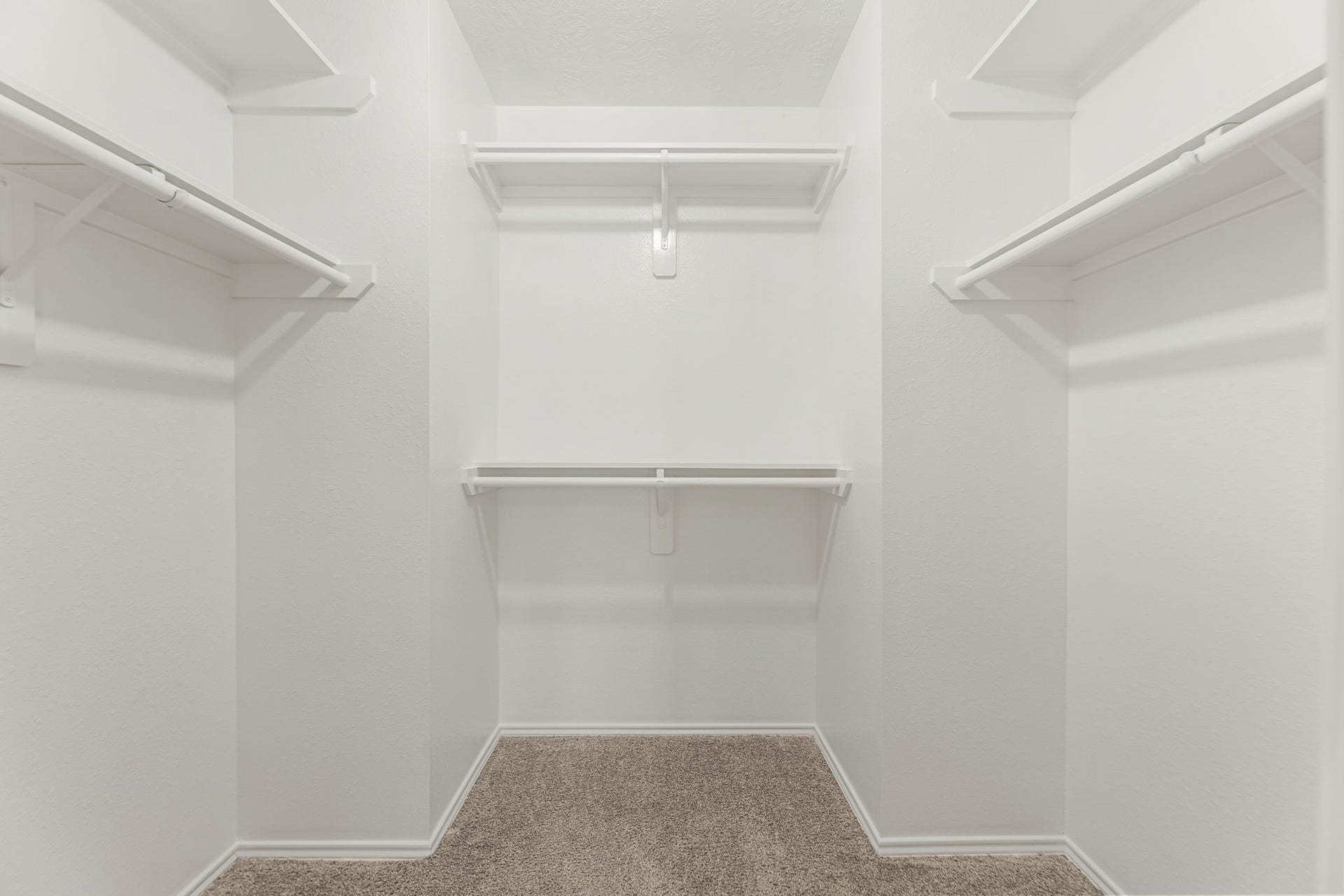 A walk-in closet and the ensuite are just steps apart, which makes the morning routine easy.