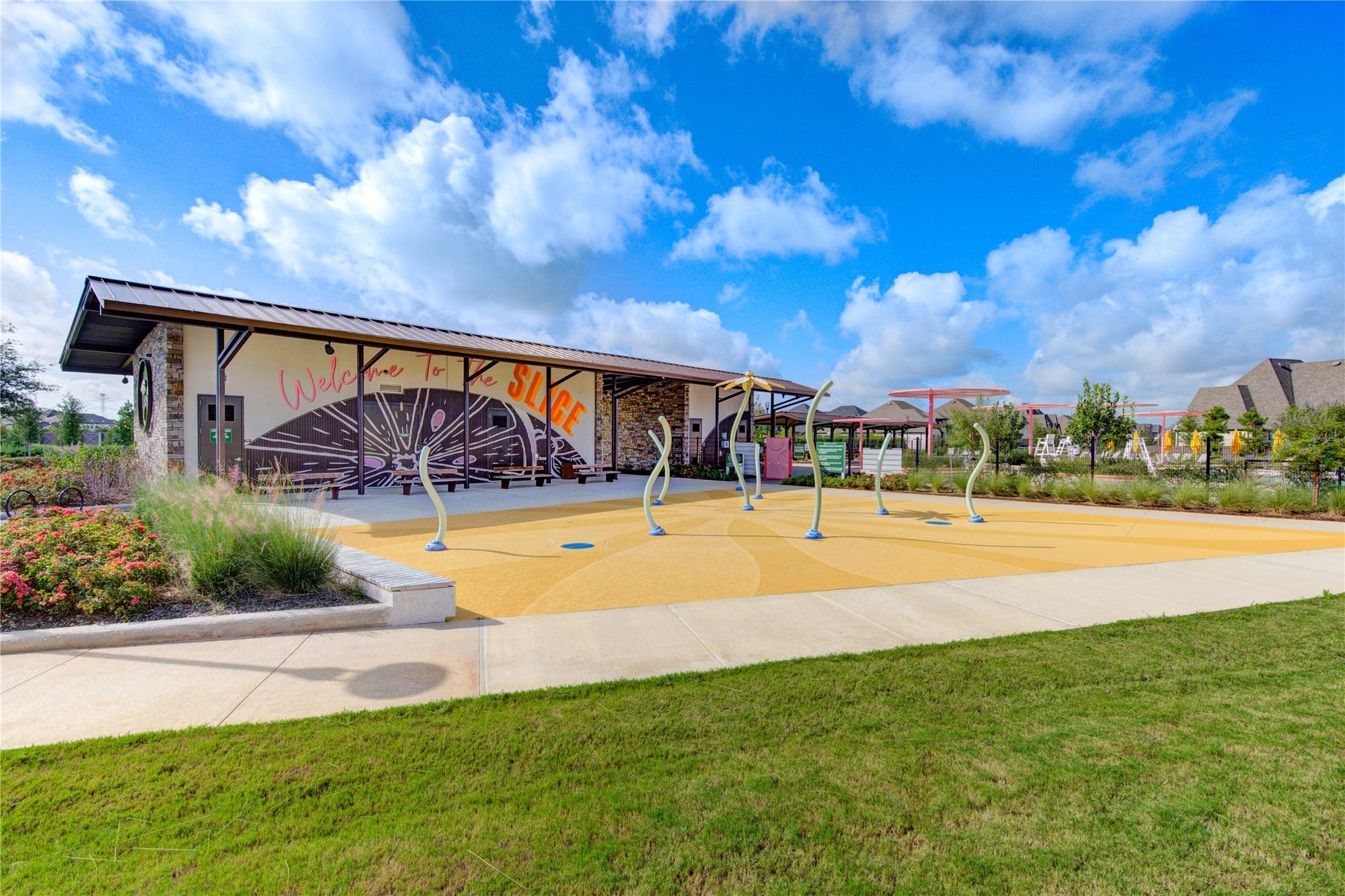 2334 Green Kale Drive, Richmond, TX 77406 A view of The Slice at Harvest Green - Harvest Green's newest amenity!