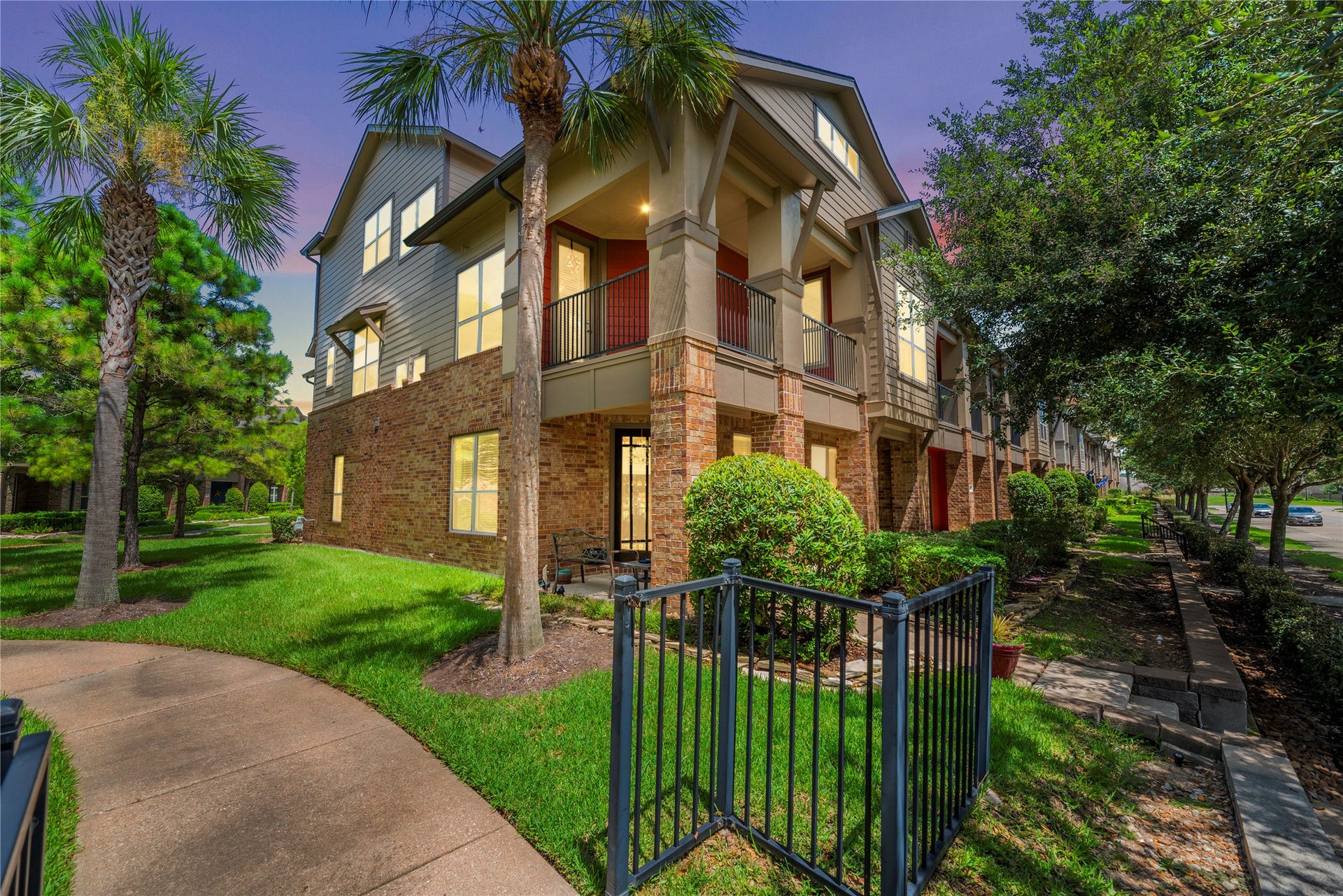 Welcome home! This expansive corner unit townhome boasts an elevator, 4 bedrooms, an office, media room, game room and more!